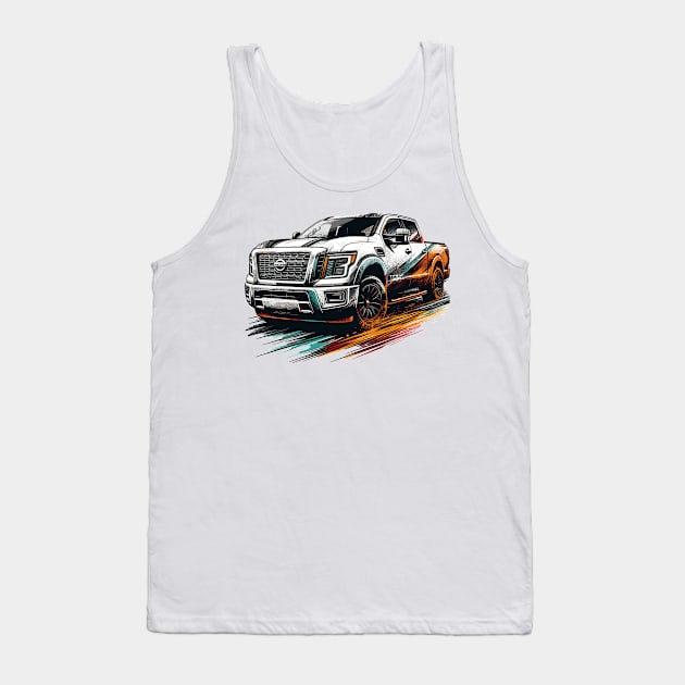 Nissan Titan Tank Top by Vehicles-Art